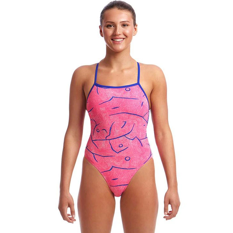 Funkita - Rock Salt - Ladies Strapped In One Piece 1 Funkita - Rock Salt - Ladies Strapped In One Piece
