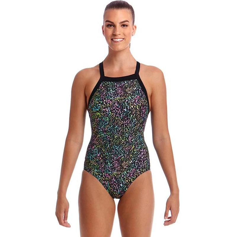 Funkita - Rubber Bubber - Ladies Sky Hi One Piece 1 Funkita - Rubber Bubber - Ladies Sky Hi One Piece
