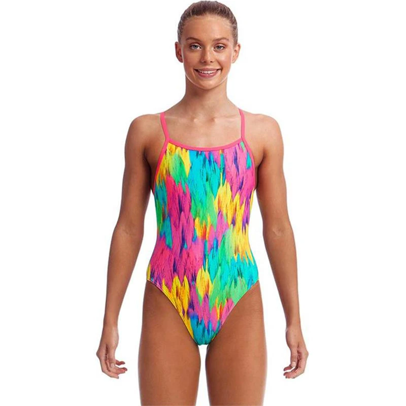 Funkita - Ruffles - Girls Single Strap One Piece 1 Funkita - Ruffles - Girls Single Strap One Piece