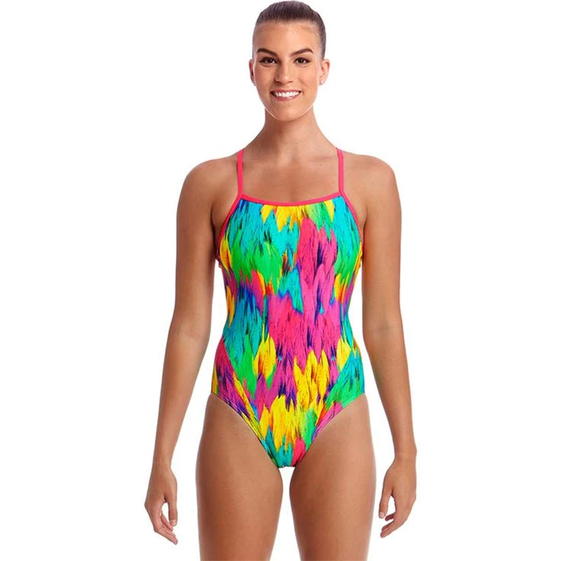 Funkita - Ruffles - Ladies Single Strap One Piece 1 Funkita - Ruffles - Ladies Single Strap One Piece