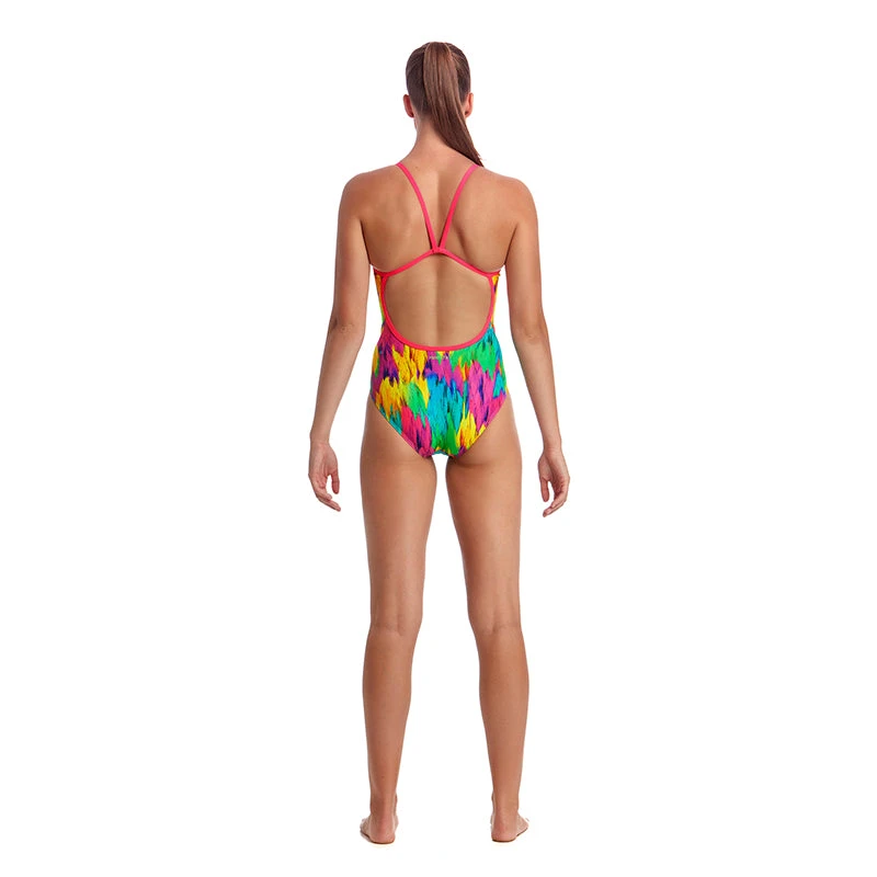 Funkita - Ruffles - Ladies Single Strap One Piece 3 Funkita - Ruffles - Ladies Single Strap One Piece - Image 3