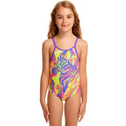 Funkita - Run Wild - Toddlers Girls Printed One Piece
