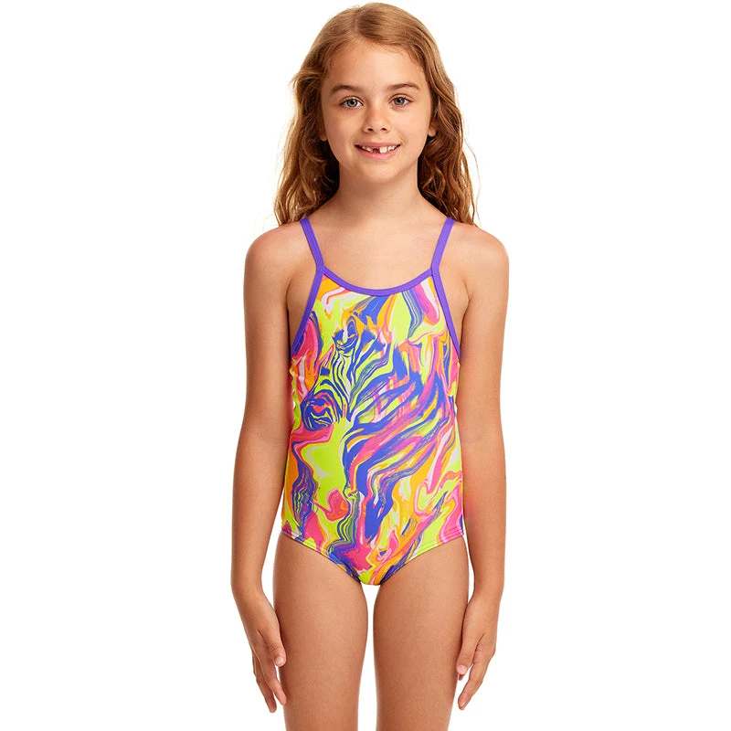 Funkita - Run Wild - Toddlers Girls Printed One Piece 1 Funkita - Run Wild - Toddlers Girls Printed One Piece
