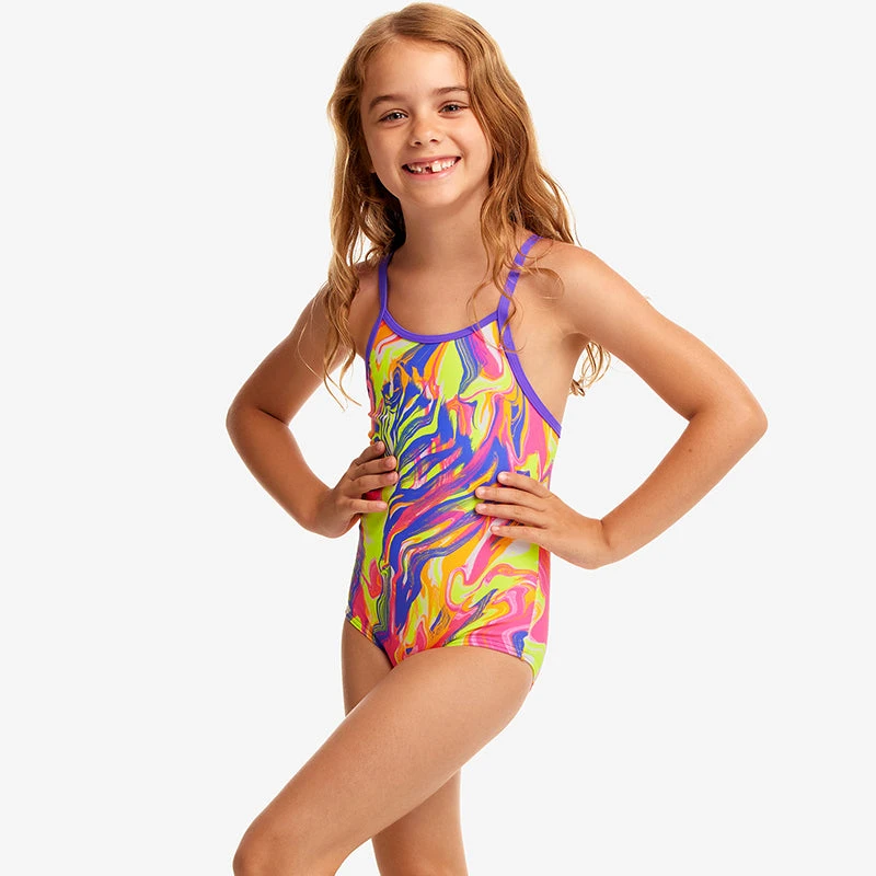 Funkita - Run Wild - Toddlers Girls Printed One Piece 5 Funkita - Run Wild - Toddlers Girls Printed One Piece - Image 5