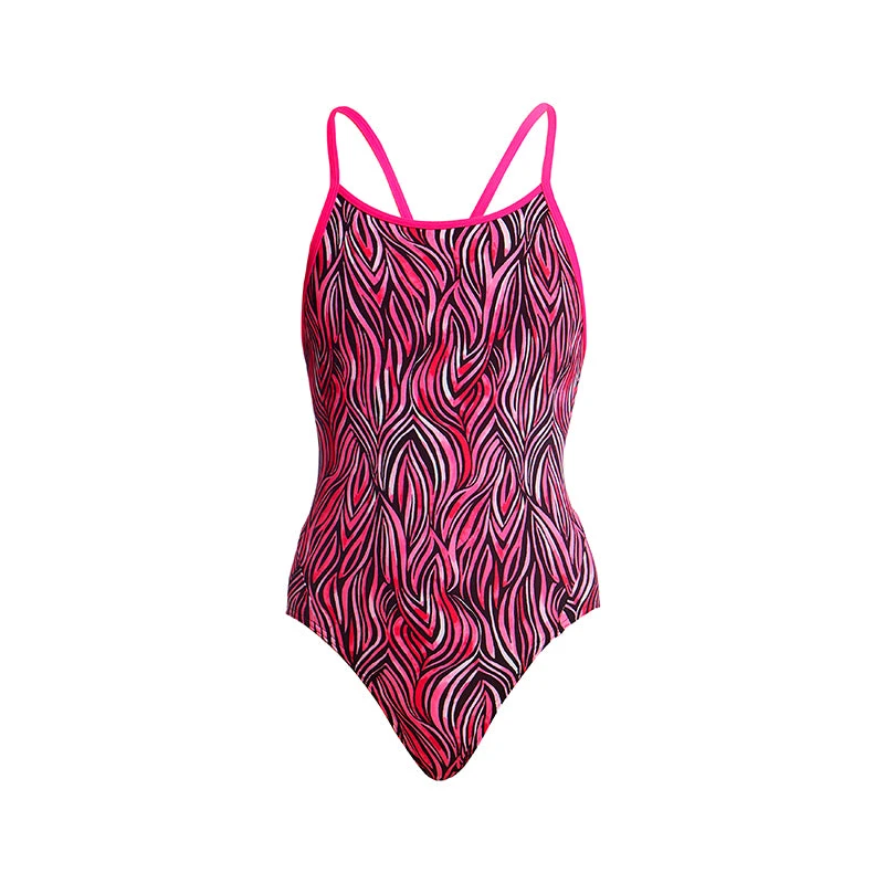 Funkita - Safari Sunset - Girls Diamond Back One Piece 2 Funkita - Safari Sunset - Girls Diamond Back One Piece - Image 2