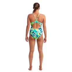 Funkita - Sand Storm - Ladies Diamond Back One Piece -Swimwear Shop funkita sand storm ladies diamond back one piece 3