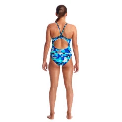 Funkita - Sea Spray - Ladies Diamond Back One Piece -Swimwear Shop funkita sea spray ladies diamond back one piece 3