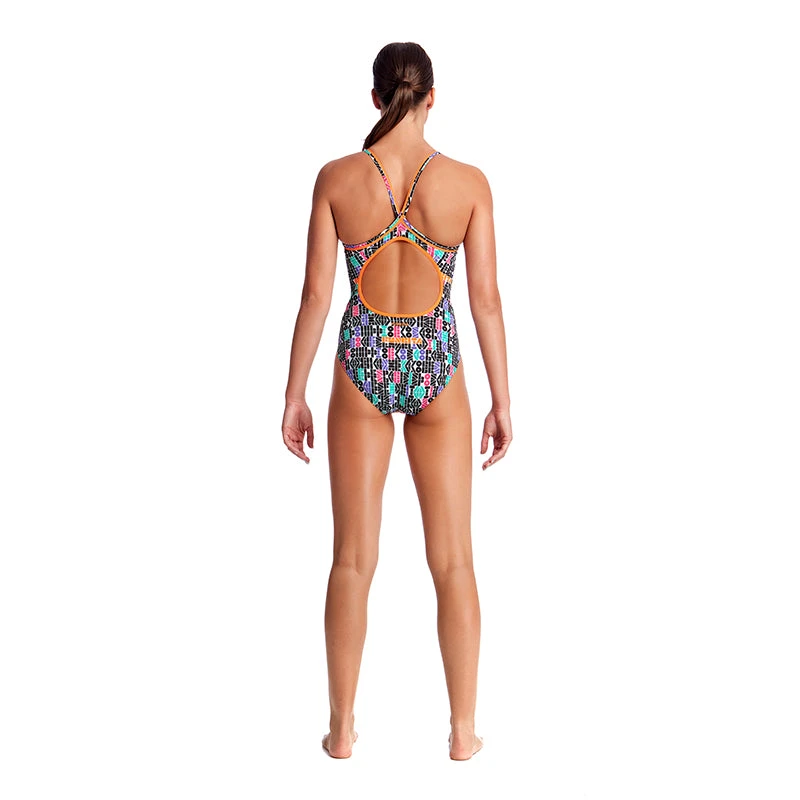 Funkita - Secret Code - Ladies Diamond Back One Piece 3 Funkita - Secret Code - Ladies Diamond Back One Piece - Image 3
