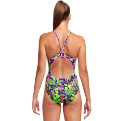 Funkita - Sloth Slumber - Ladies Diamond Back One Piece -Swimwear Shop funkita sloth slumber ladies diamond back one piece 3