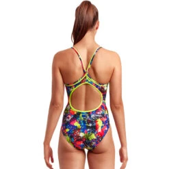 Funkita - Smash City - Ladies Diamond Back One Piece 10 Funkita - Smash City - Ladies Diamond Back One Piece -Swimwear Shop funkita smash city ladies diamond back one piece 3