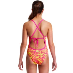 Funkita - Snow Caps - Girls Tie Me Tight One Piece 7 Funkita - Snow Caps - Girls Tie Me Tight One Piece -Swimwear Shop funkita snow caps girls tie me tight one piece 3
