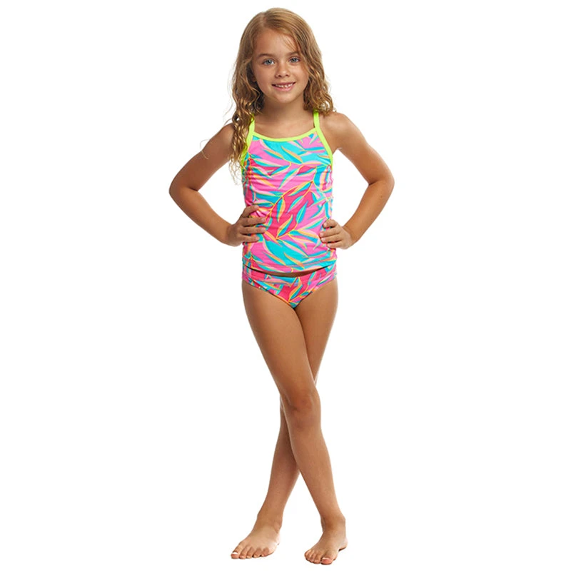 Funkita - Snuggle Pie - Toddler Girls Swim Steady Tankini & Brief 4 Funkita - Snuggle Pie - Toddler Girls Swim Steady Tankini & Brief - Image 4