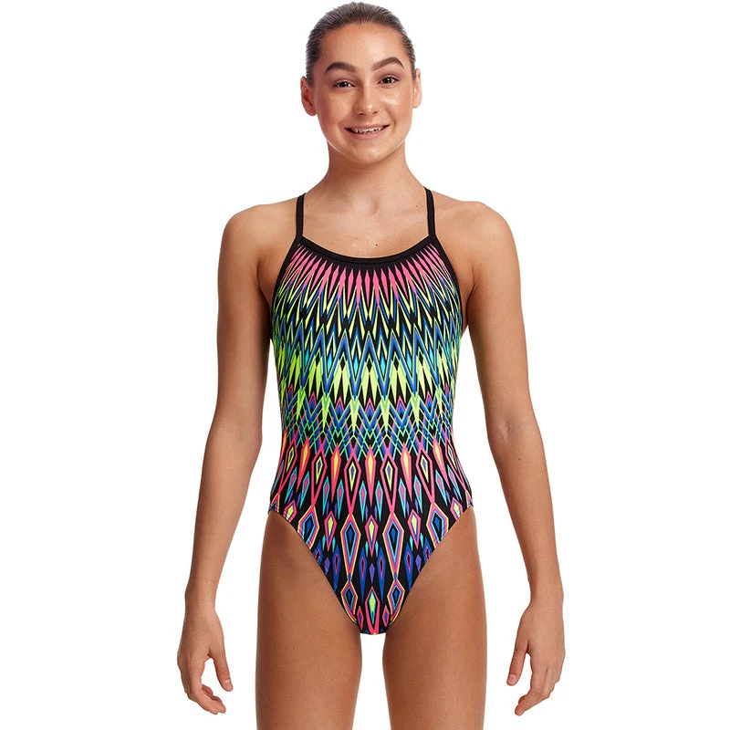 Funkita - Spear Head - Girls Single Strap One Piece 1 Funkita - Spear Head - Girls Single Strap One Piece