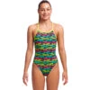 Funkita - Speed Cheat - Girls Eco Strapped In One Piece