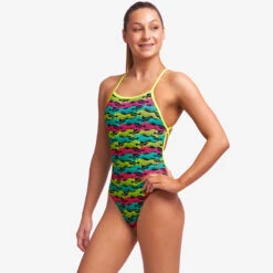 Funkita - Speed Cheat - Girls Eco Strapped In One Piece 9 Funkita - Speed Cheat - Girls Eco Strapped In One Piece -Swimwear Shop funkita speed cheat girls eco strapped in one piece 5