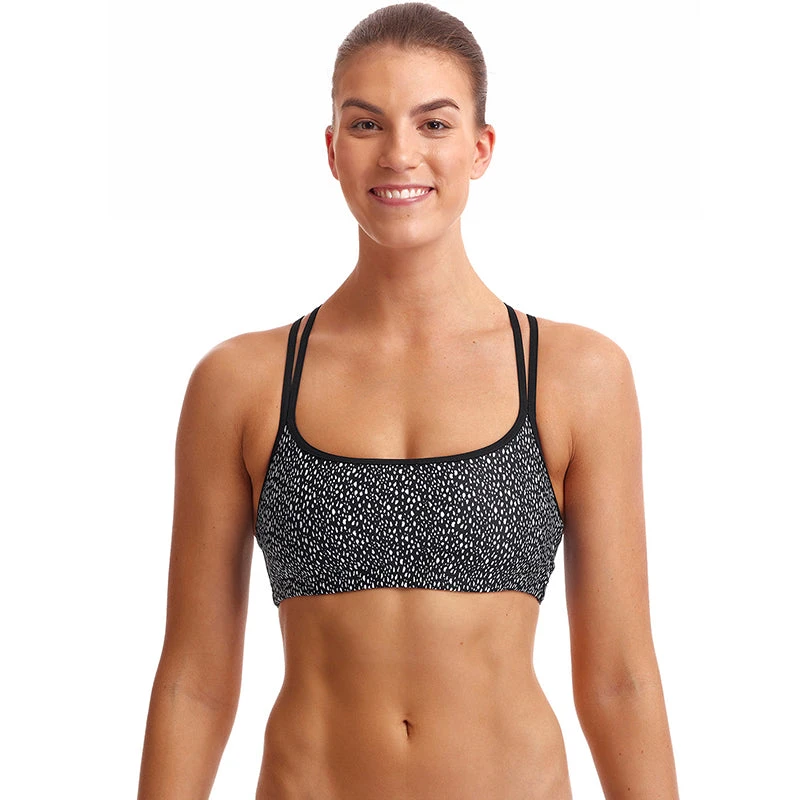 Funkita - Spickled - Ladies Criss Cross Top 1 Funkita - Spickled - Ladies Criss Cross Top