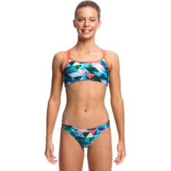 Funkita - Split Scene - Girls Criss Cross Two Piece