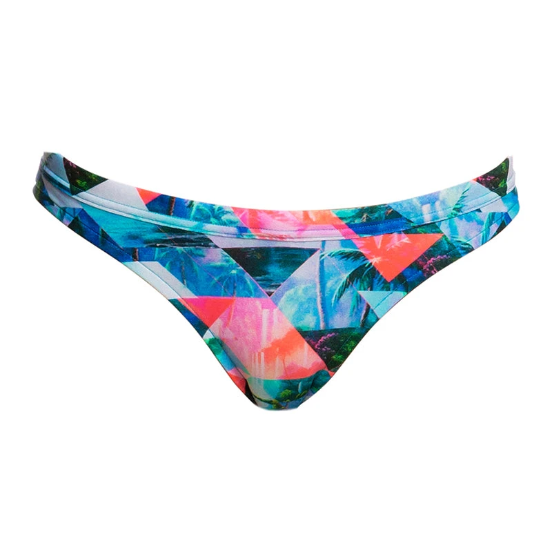 Funkita - Split Scene - Ladies Hipster Bikini Briefs 2 Funkita - Split Scene - Ladies Hipster Bikini Briefs - Image 2