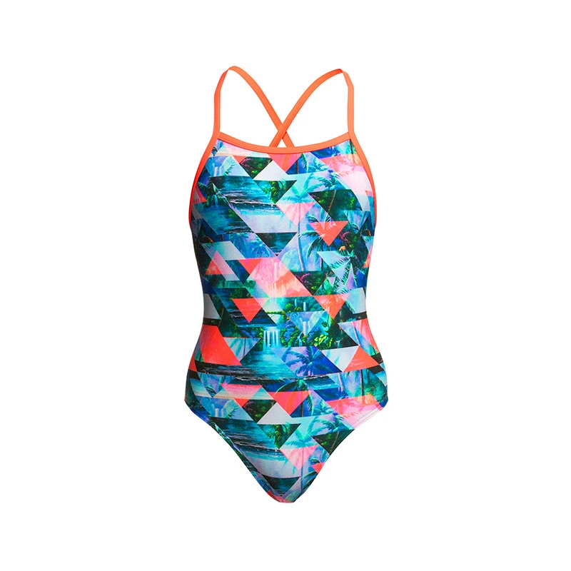 Funkita - Split Scene - Ladies Tie Me Tight One Piece 2 Funkita - Split Scene - Ladies Tie Me Tight One Piece - Image 2