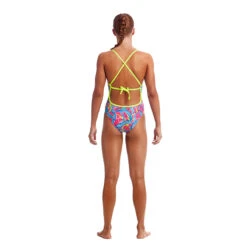 Funkita - Squeaky Squid - Girls Eco Tie Me Tight One Piece -Swimwear Shop funkita squeaky squid girls eco tie me tight one piece 2