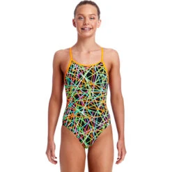 Funkita - Strapped In - Girls Diamond Back One Piece