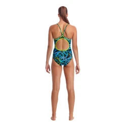 Funkita - Sucker Punch - Ladies Eco Diamond Back One Piece -Swimwear Shop funkita sucker punch ladies eco diamond back one piece 2
