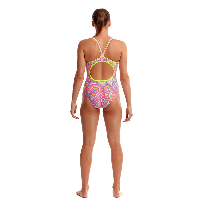 Funkita - Sugar Highs - Ladies Diamond Back One Piece 3 Funkita - Sugar Highs - Ladies Diamond Back One Piece - Image 3