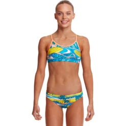 Funkita - Summer Bay - Girls Eco Racerback Two Piece