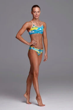 Funkita - Summer Bay - Girls Eco Racerback Two Piece -Swimwear Shop funkita summer bay girls eco racerback two piece 4