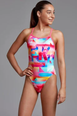 Funkita - Sun Setter - Girls Single Strap One Piece -Swimwear Shop funkita sun setter girls single strap one piece 5