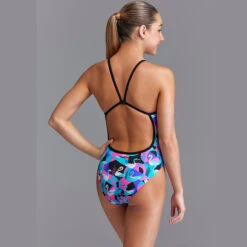Funkita - Swan Around - Girls Eco Single Strap One Piece 8 Funkita - Swan Around - Girls Eco Single Strap One Piece -Swimwear Shop funkita swan around girls eco single strap one piece 4