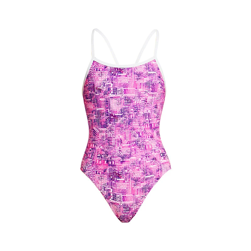 Funkita - Sweet City - Girls Single Strap One Piece 2 Funkita - Sweet City - Girls Single Strap One Piece - Image 2