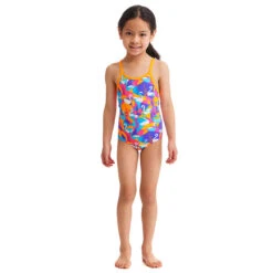 Funkita - Swim Swan - Toddler Girl's Eco Printed One Piece 9 Funkita - Swim Swan - Toddler Girl's Eco Printed One Piece -Swimwear Shop funkita swim swan toddler girls eco printed one piece 4
