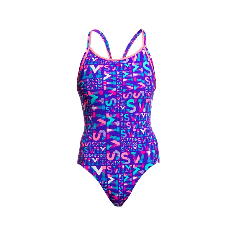 Funkita - Swim Swim - Ladies Diamond Back One Piece 2 Funkita - Swim Swim - Ladies Diamond Back One Piece - Image 2