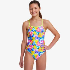 Funkita - Swirl Stopper - Girls Tie Me Tight One Piece -Swimwear Shop funkita swirl stopper girls tie me tight one piece 5