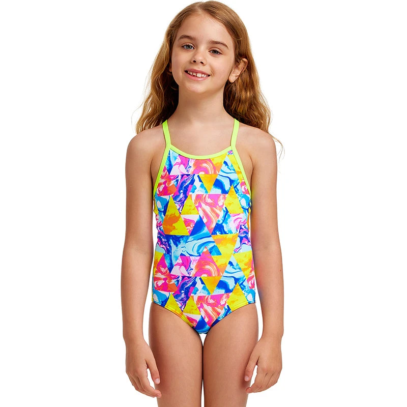 Funkita - Swirl Stopper - Toddler Girls Printed One Piece 1 Funkita - Swirl Stopper - Toddler Girls Printed One Piece
