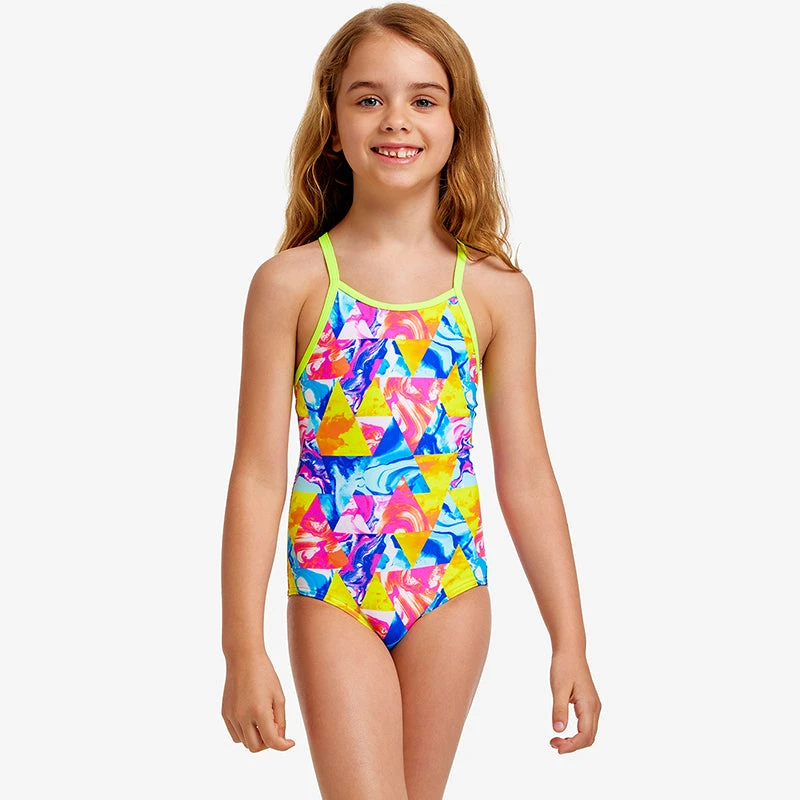 Funkita - Swirl Stopper - Toddler Girls Printed One Piece 4 Funkita - Swirl Stopper - Toddler Girls Printed One Piece - Image 4