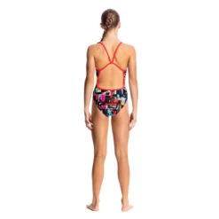 Funkita - Test Signal - Girls Single Strap One Piece -Swimwear Shop funkita test signal single strap girls swimsuit 3