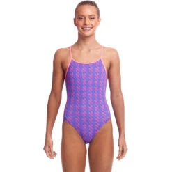 Funkita - Tetris Time - Girls Diamond Back One Piece