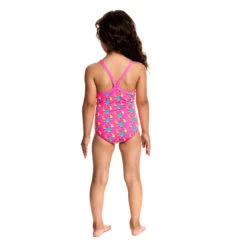 Funkita - Cray Cray - Toddlers Girls One Piece -Swimwear Shop funkita toddelrs swimwear cray cray single strap one piece 3