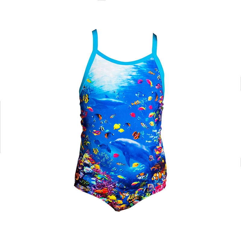 Funkita - Fantasy Reef - Toddelrs Printed One Piece 2 Funkita - Fantasy Reef - Toddelrs Printed One Piece - Image 2