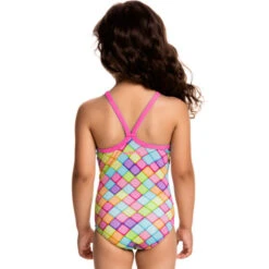 Funkita - Powder Puff - Toddler Girls One Piece -Swimwear Shop funkita toddler girls swimwear powder puff 3