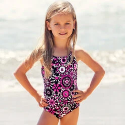 Funkita - Petals Of Paris - Toddlers Girls One Piece 6 Funkita - Petals Of Paris - Toddlers Girls One Piece -Swimwear Shop funkita toddler swimwear petals of paris one piece 3