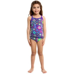 Funkita - Chelsea Flower - Toddlers Girls Tankini & Brief -Swimwear Shop funkita toddlers girls chelsea flower tankini brief 3