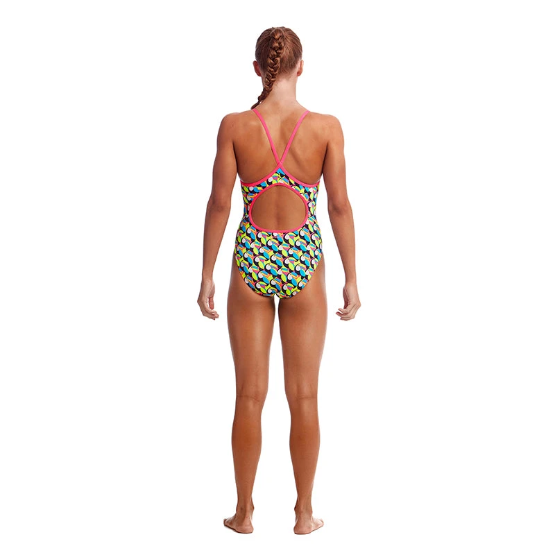 Funkita - Toucan Do It - Girls Diamond Back One Piece 3 Funkita - Toucan Do It - Girls Diamond Back One Piece - Image 3