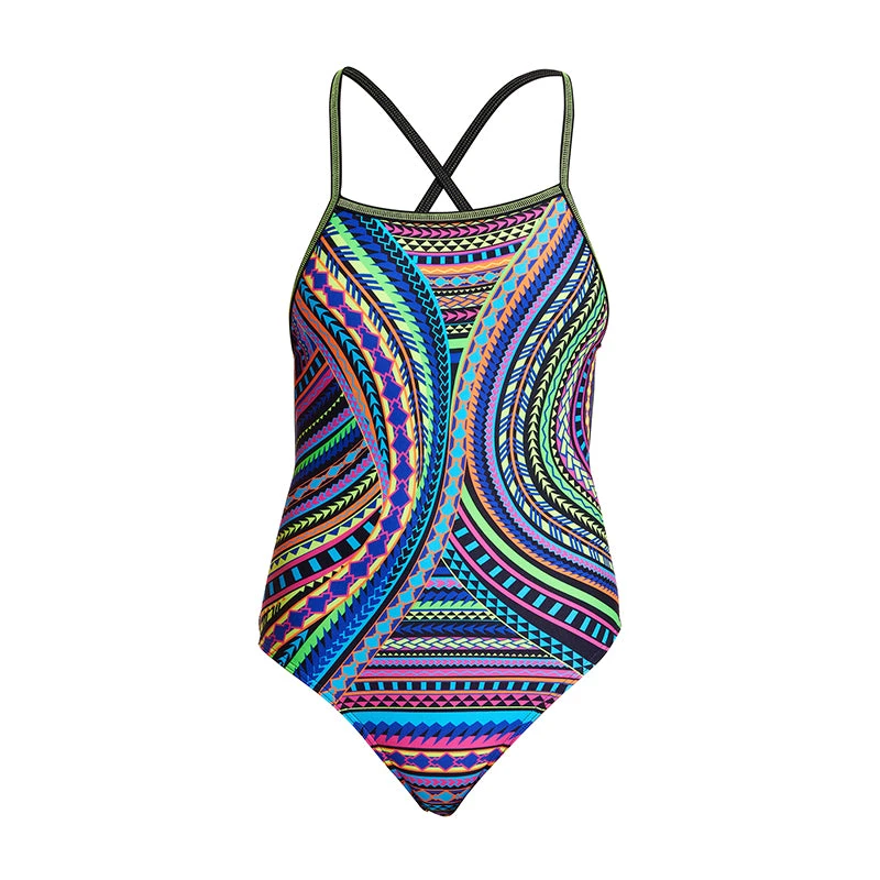Funkita - Tribal Revival - Girls Strapped In One Piece 2 Funkita - Tribal Revival - Girls Strapped In One Piece - Image 2