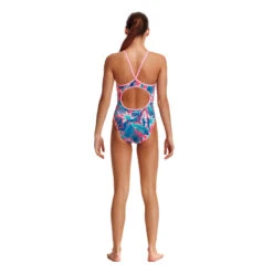 Funkita - TropFest - Girls Eco Diamond Back One Piece -Swimwear Shop funkita tropfest girls eco diamond back one piece 3