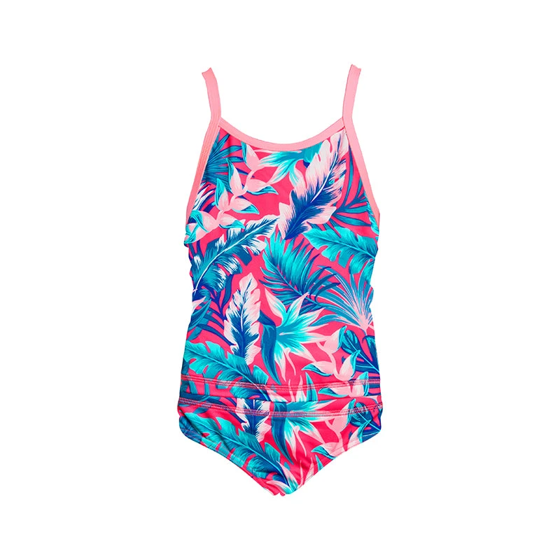 Funkita - TropFest - Toddler Girls Printed Eco Tankini & Brief 2 Funkita - TropFest - Toddler Girls Printed Eco Tankini & Brief - Image 2