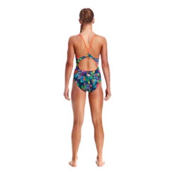 Funkita - Tropic Tag - Girls Diamond Back One Piece -Swimwear Shop funkita tropic tag girls diamond back one piece swimsuit 3