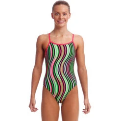 Funkita - Tumble Turn - Girls Single Strap One Piece